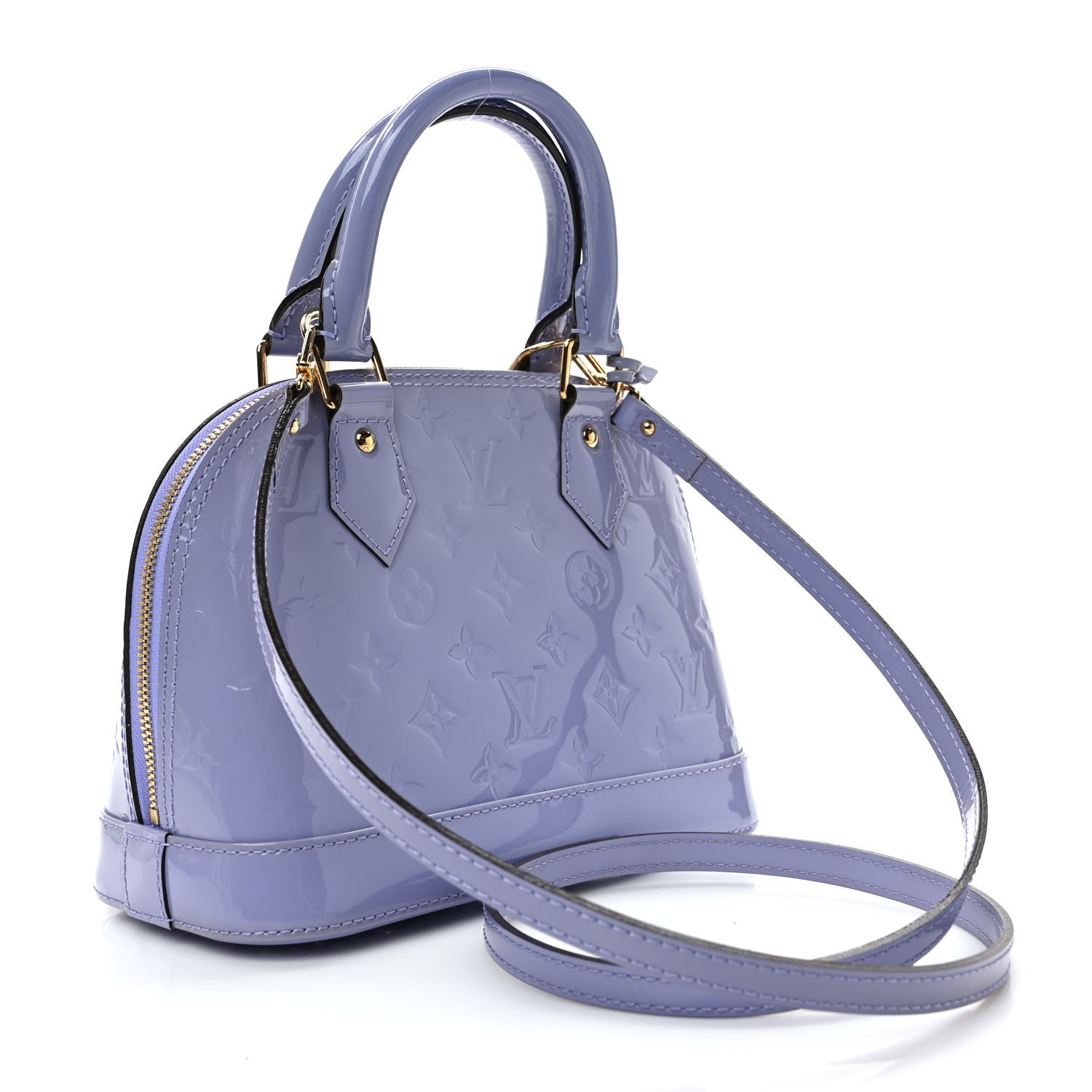 Louis Vuitton Vernis Alma BB Lilac 3 of 9