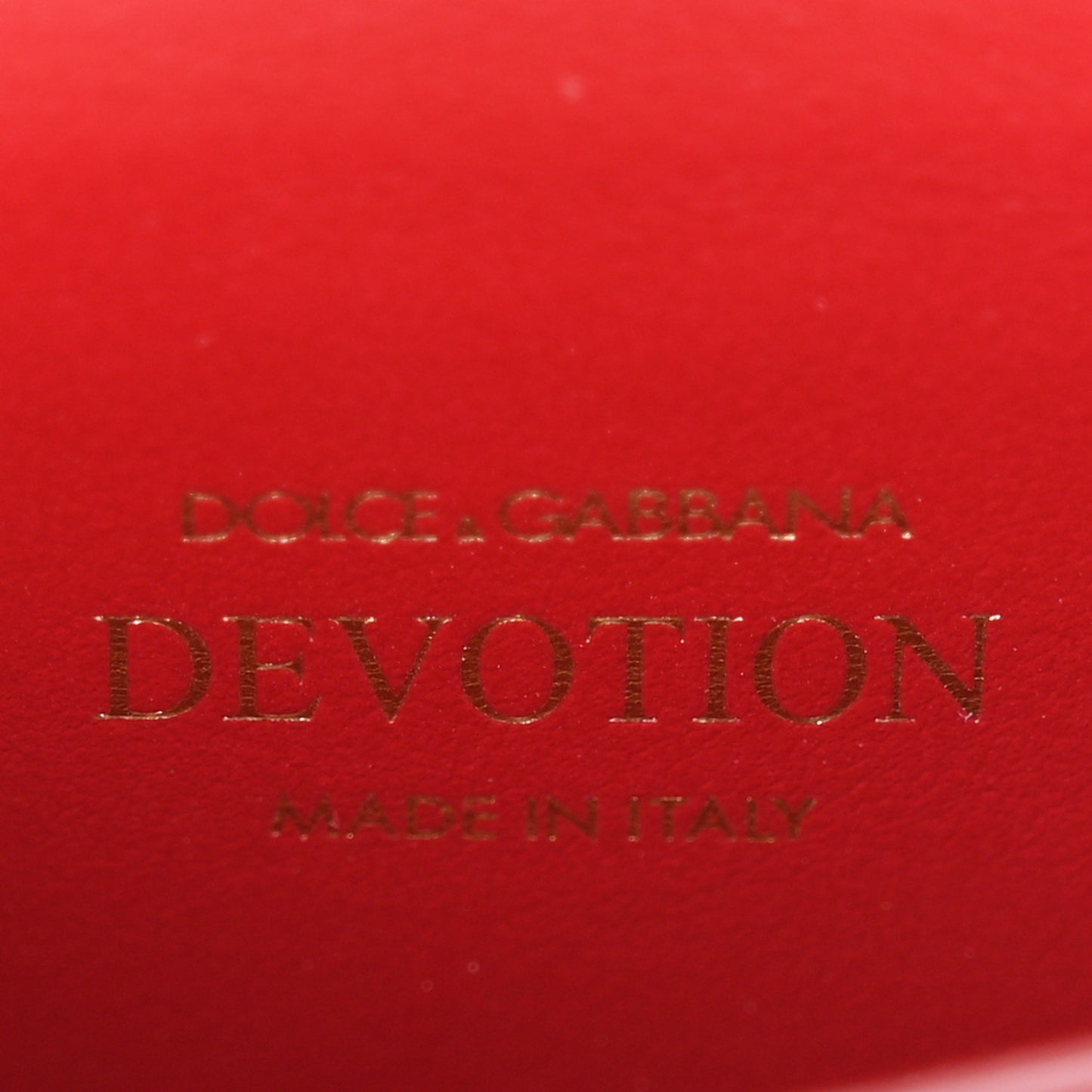 Nappa Micro Devotion Envelope Top Handle Bag Red
