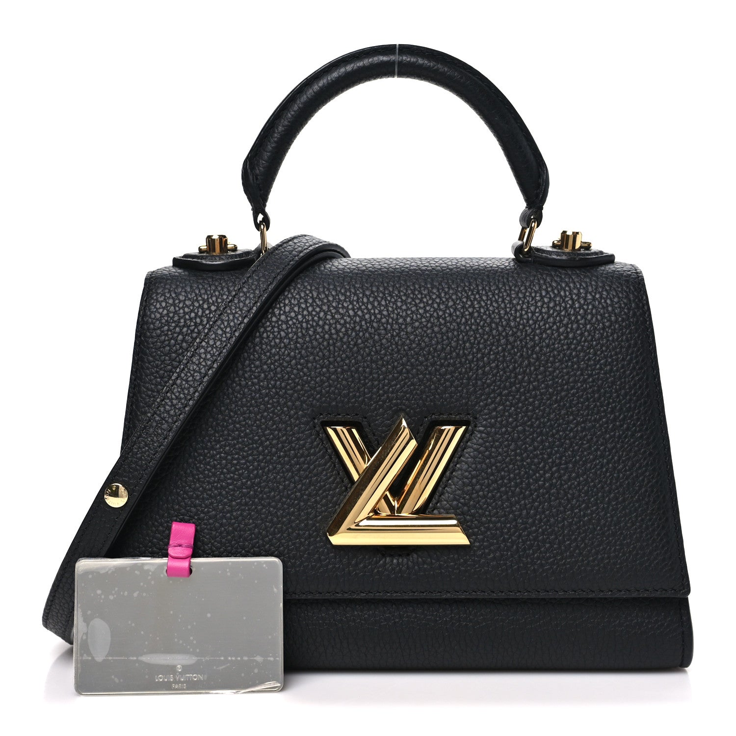 Louis Vuitton Taurillon Twist One Handle PM Black 3 of 10