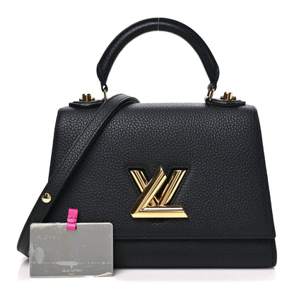 Louis Vuitton Taurillon Twist One Handle PM Black 3 of 10