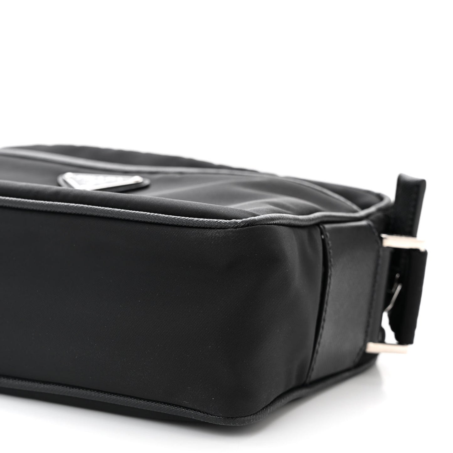Tessuto Nylon Messenger Bag Black
