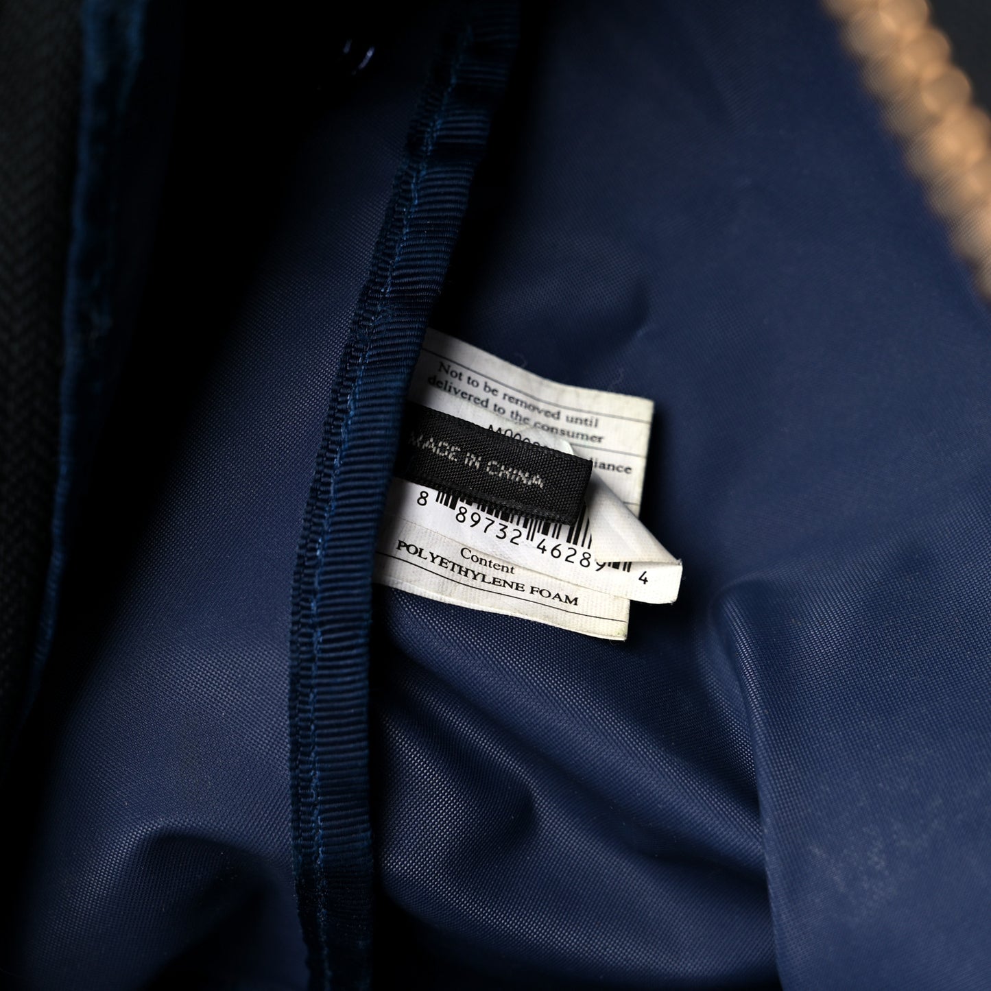 Nylon Biker Backpack Blue