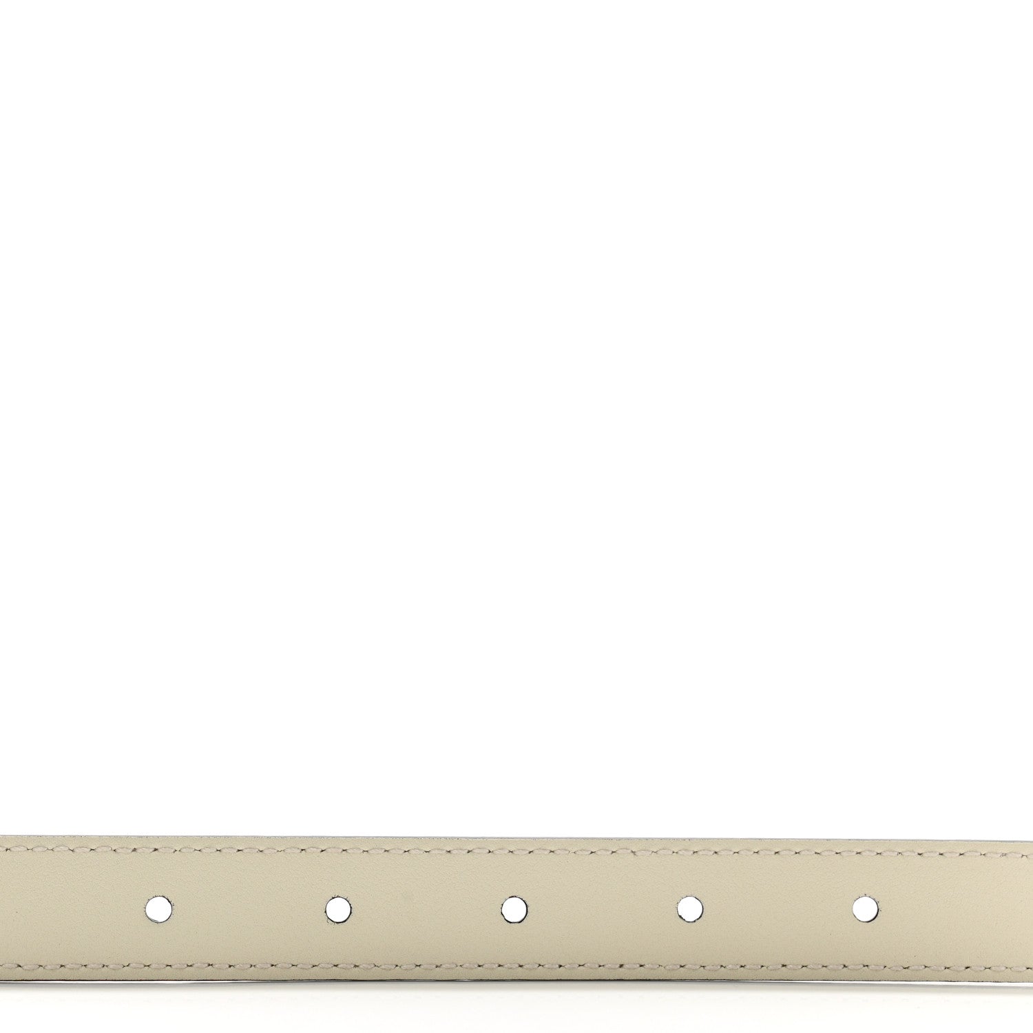 Gucci Calfskin Double G 20mm Belt 100 40 Mystic White 4 of 7