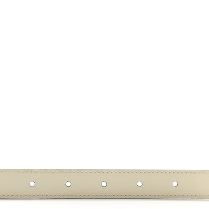 Gucci Calfskin Double G 20mm Belt 100 40 Mystic White 4 of 7