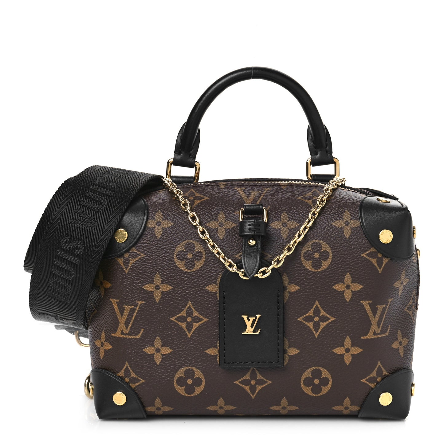 Monogram Petite Malle Souple Black