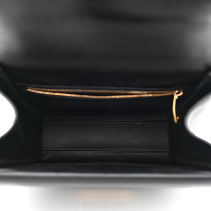 Bottega Veneta Box Calfskin Nappa Clip Bag Black 5 of 9