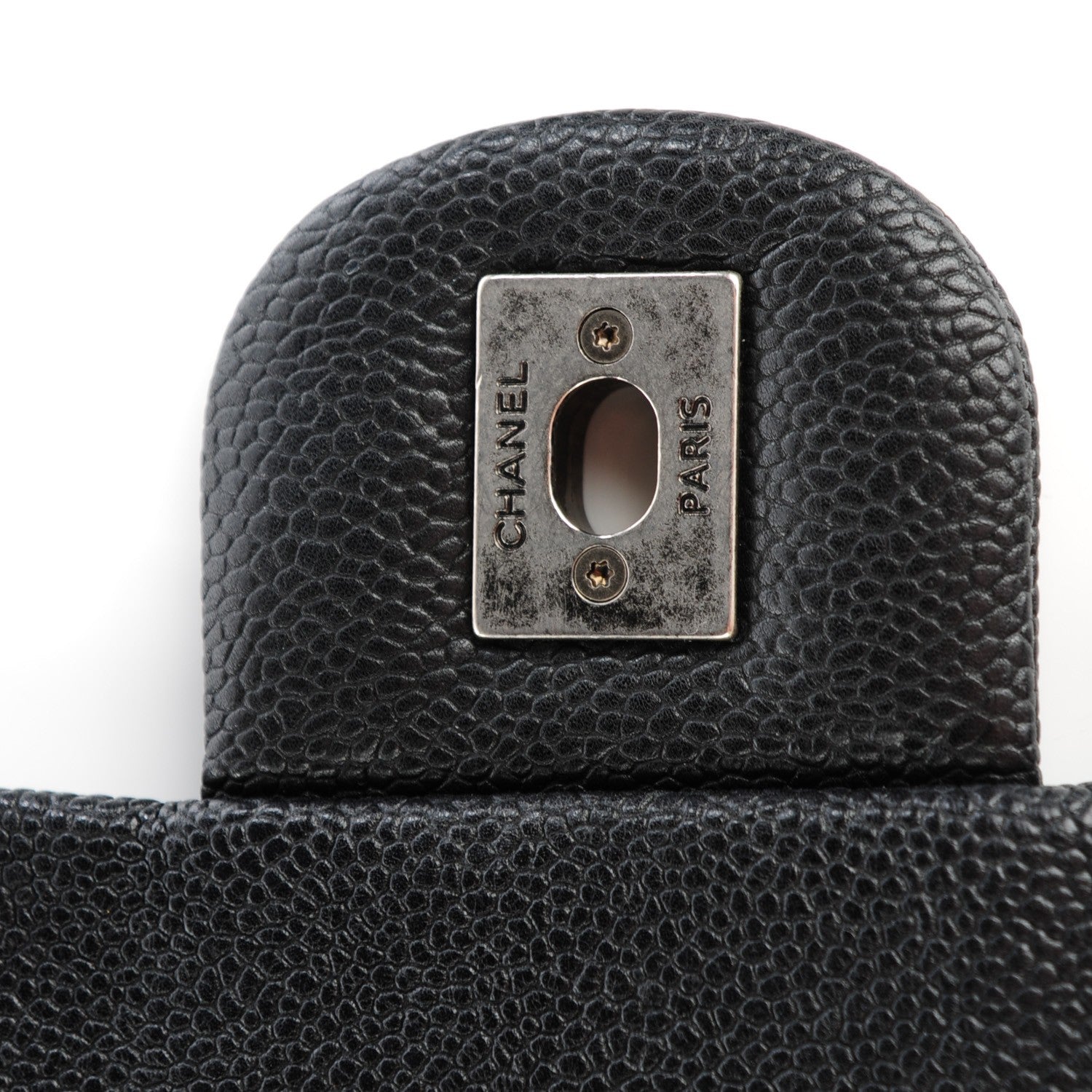 Chanel Caviar Medium Simply CC Flap Black 8 of 8