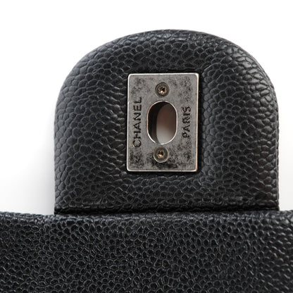 Chanel Caviar Medium Simply CC Flap Black 8 of 8