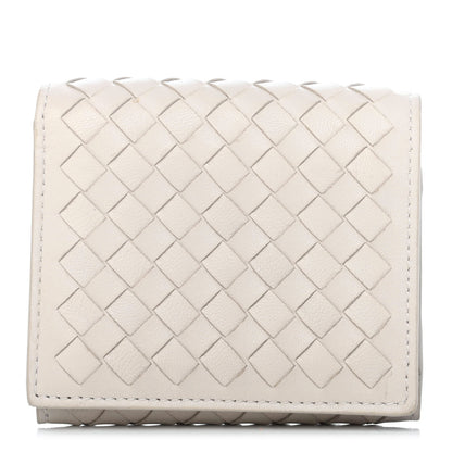 Bottega Veneta Nappa Intrecciato Bi-Fold Wallet White 1 of 4