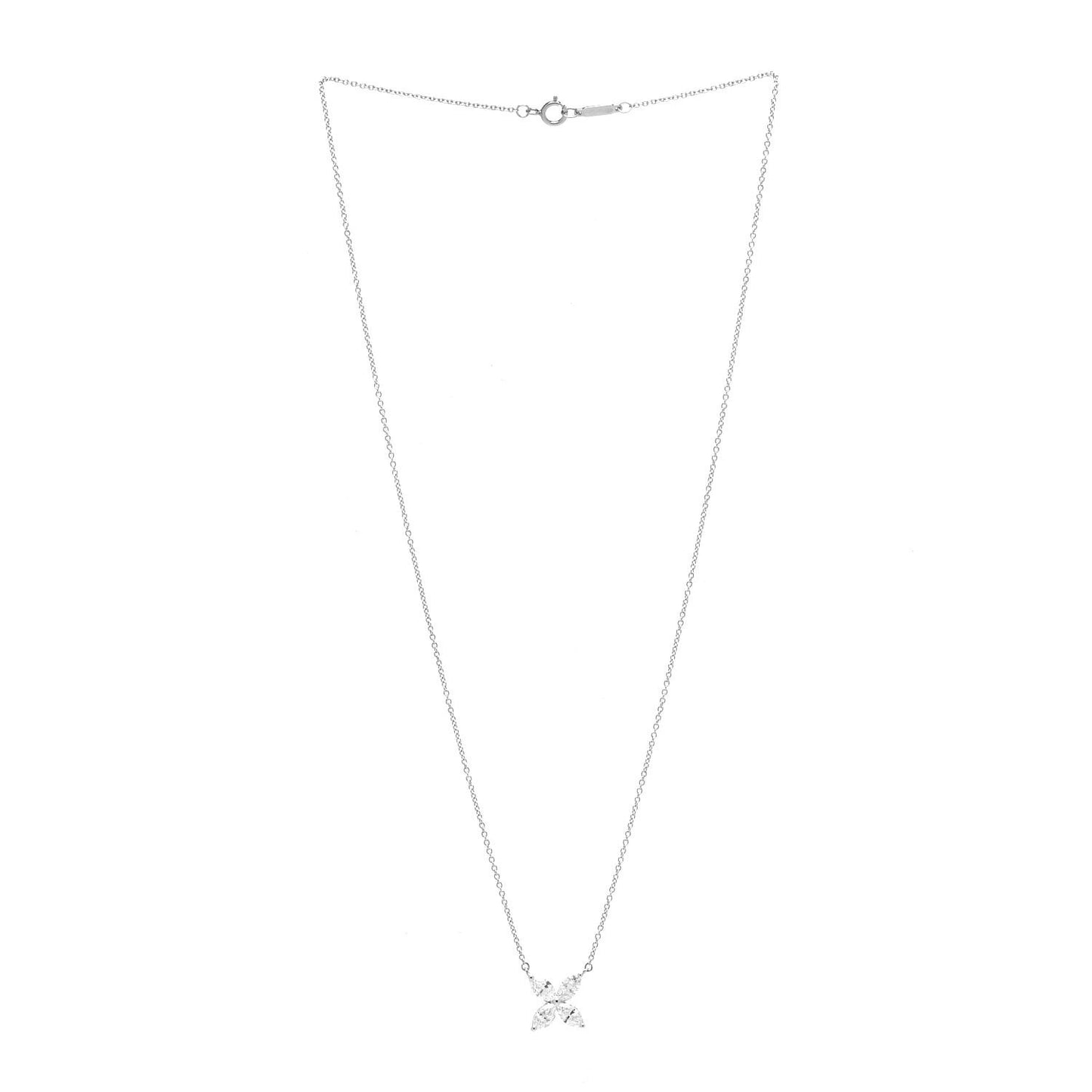 Platinum Diamond Large Victoria Necklace