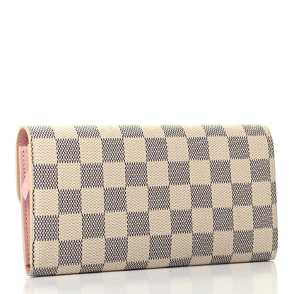 Louis Vuitton Damier Azur Emilie Wallet 3 of 8