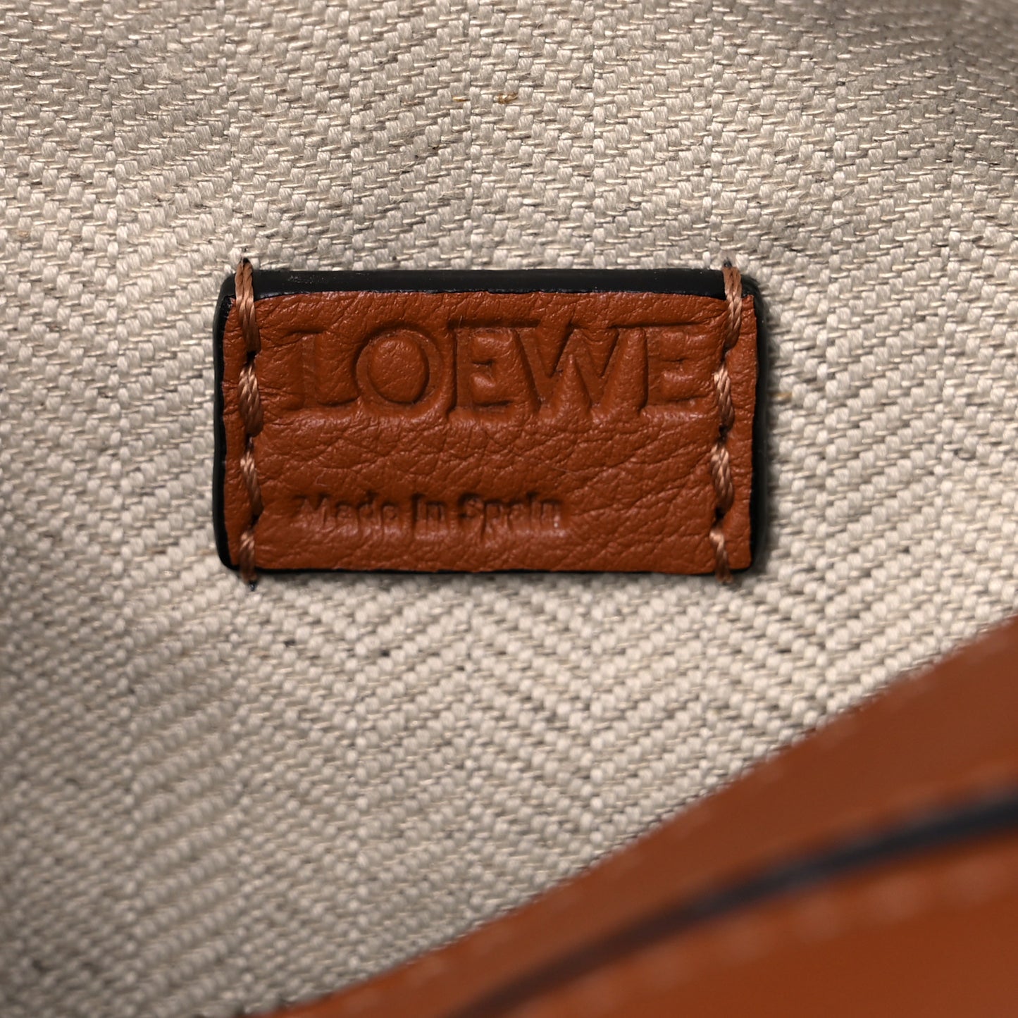 Calfskin Mini Puzzle Bag Tan