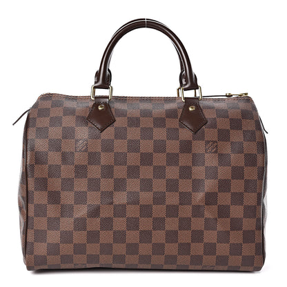 Louis Vuitton Damier Ebene Speedy 30 1 of 12