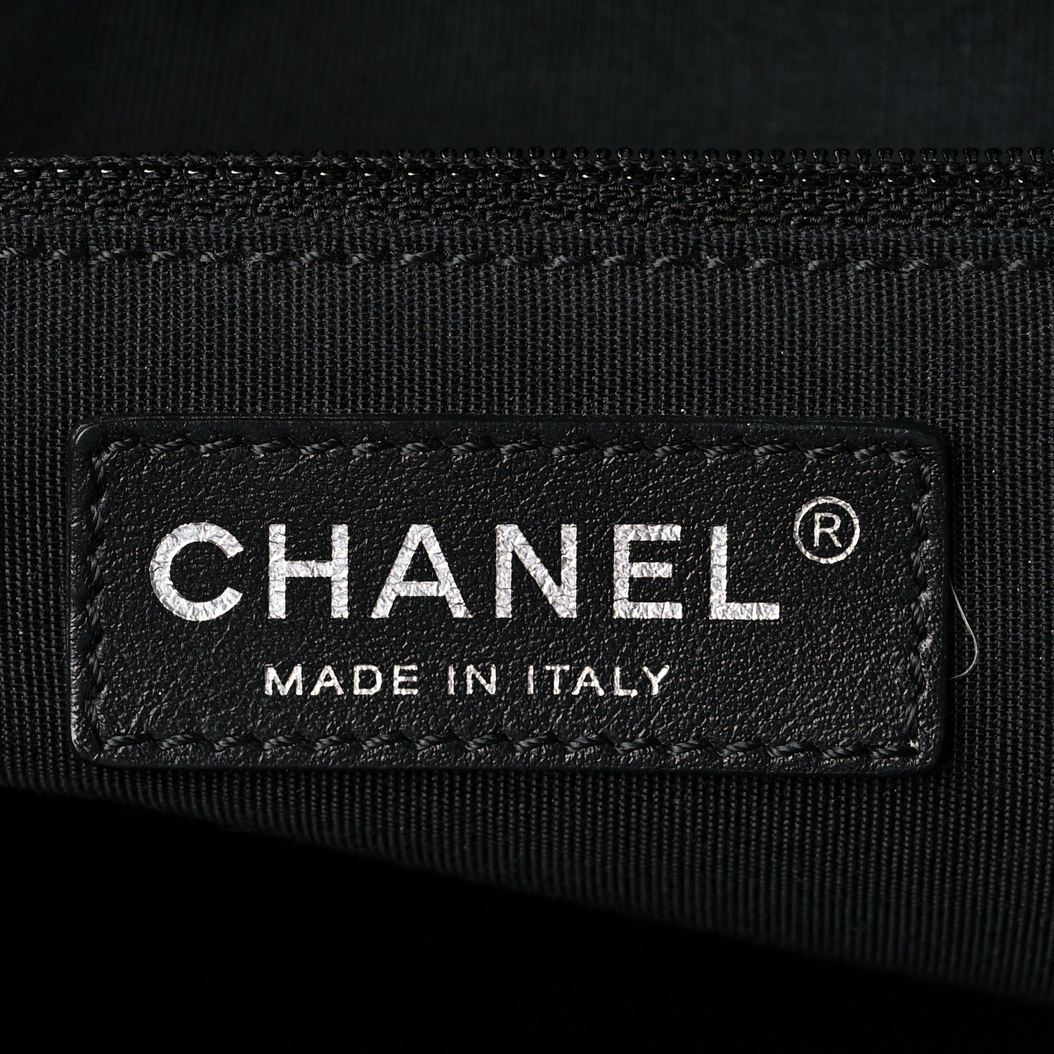 Chanel Calfskin Cerf Executive Shopper Tote Black 6 of 8