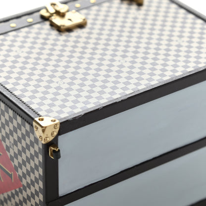Louis Vuitton Damier 1895 Ladies Hat Trunk Mini Malle Chapeaux Jewelry Box 12 of 16