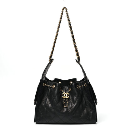Chanel Caviar Quilted Small Chanel 25 Handbag Black 1 of 11