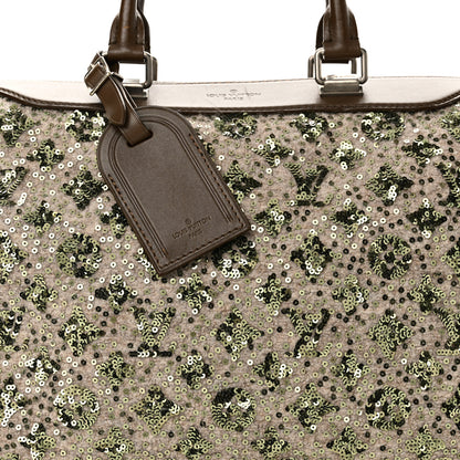Louis Vuitton Sequin Monogram Sunshine Express Speedy Kaki 7 of 9