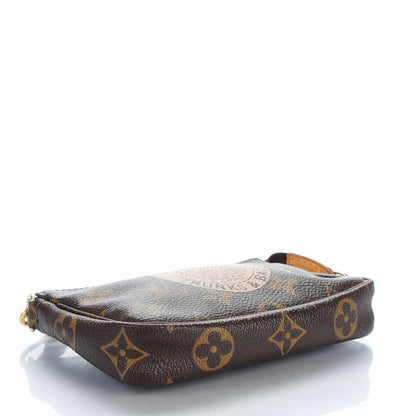 Louis Vuitton Monogram Complice Trunks and Bags Mini Pochette Accessories Beige 4 of 7