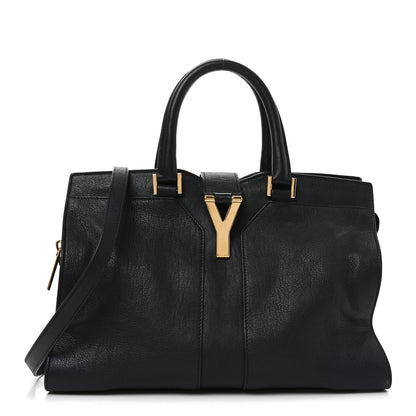 Saint Laurent Sheepskin Small Cabas Chyc Black 1 of 10
