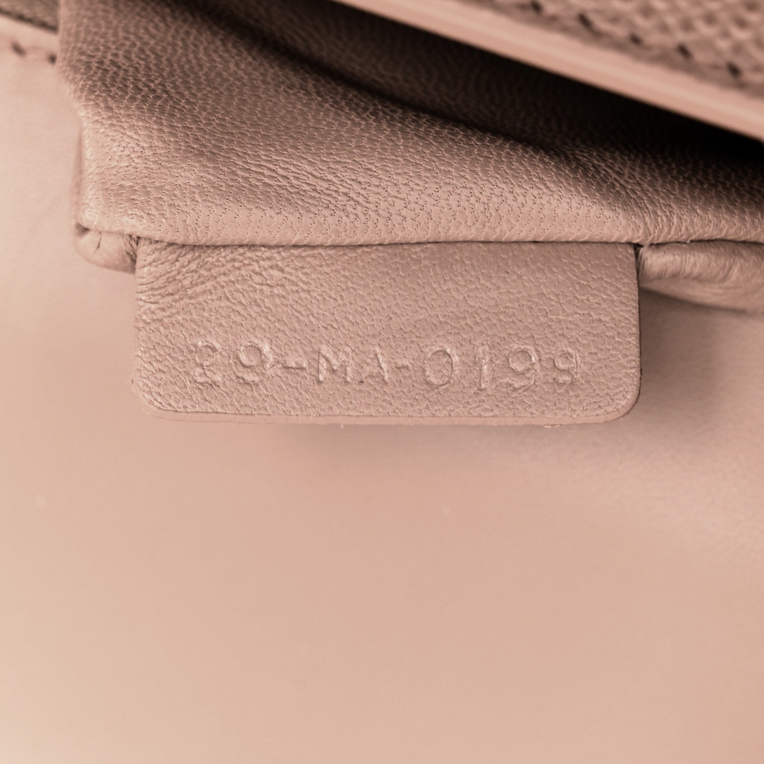 Christian Dior Ultra Matte Grained Calfskin 30 Montaigne Flap Bag Blush 7 of 11