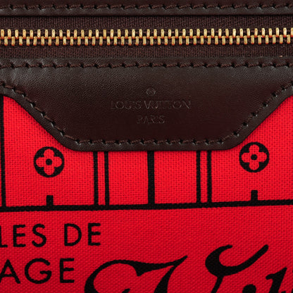 Louis Vuitton Damier Ebene Neverfull GM 7 of 9