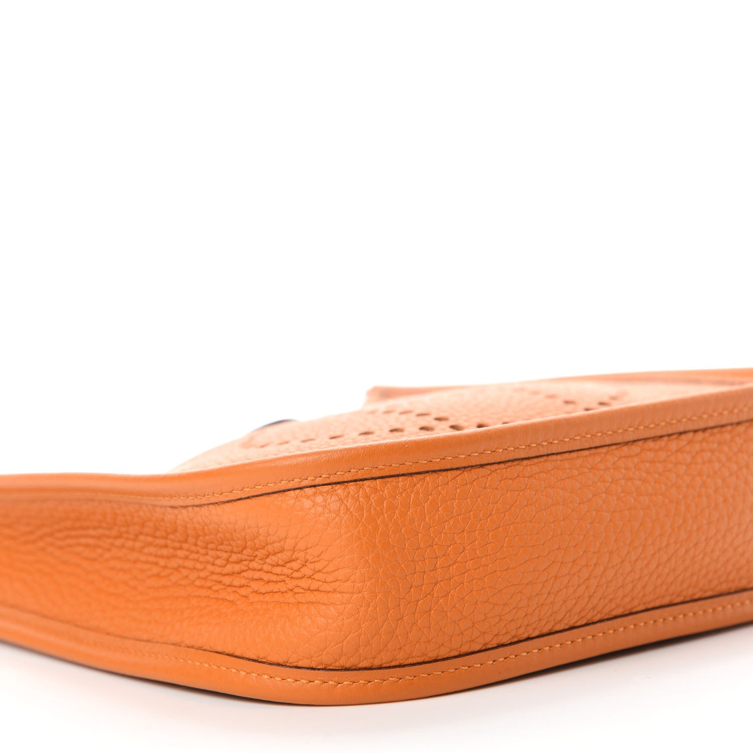 Hermes Taurillon Clemence Evelyne TPM Abricot 6 of 10