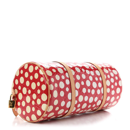 Louis Vuitton Vernis Kusama Infinity Dots Papillon 30 Red 4 of 9