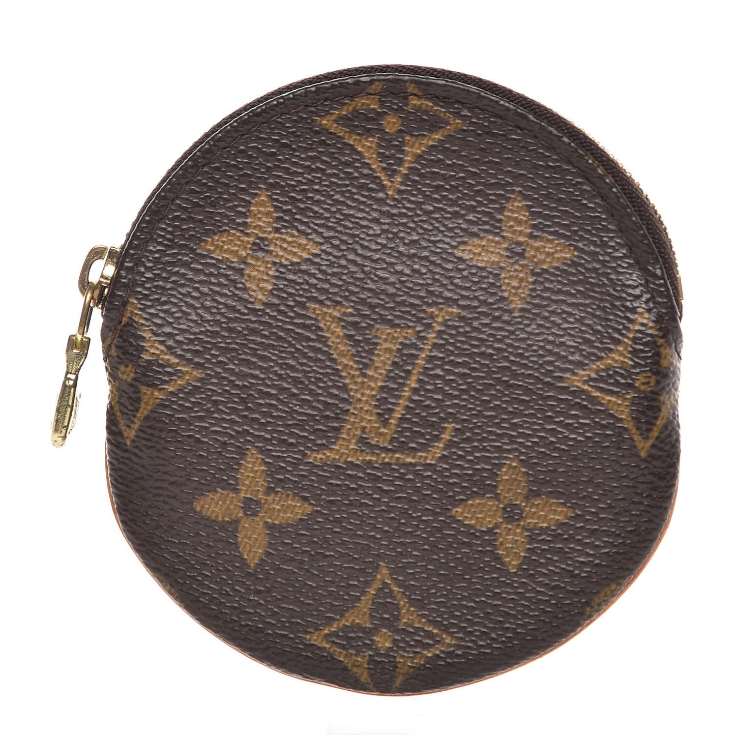 Monogram Round Coin Purse