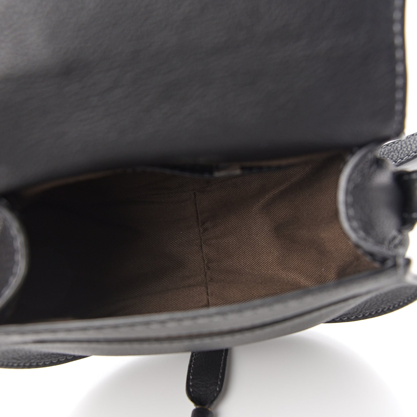 Calfskin Mini Marcie Round Crossbody Bag Black