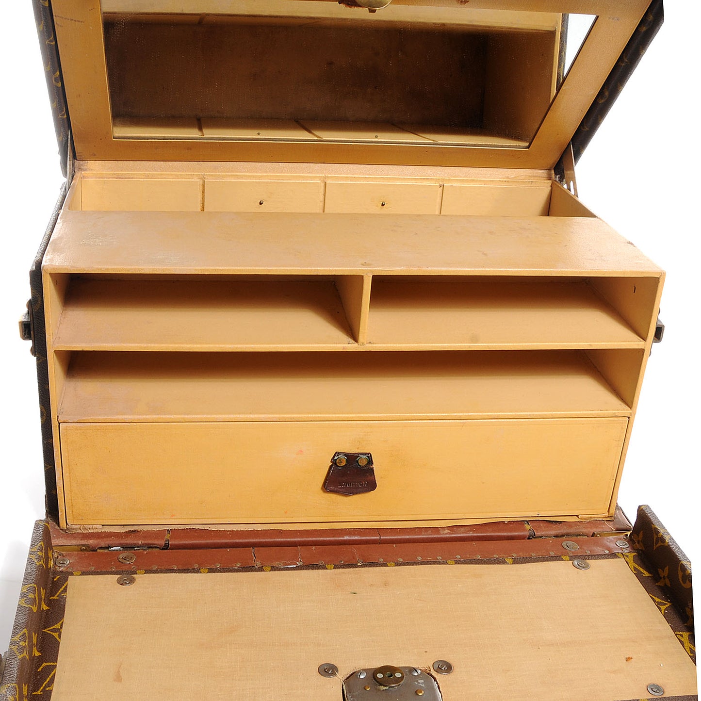 Monogram Beauty Train Case