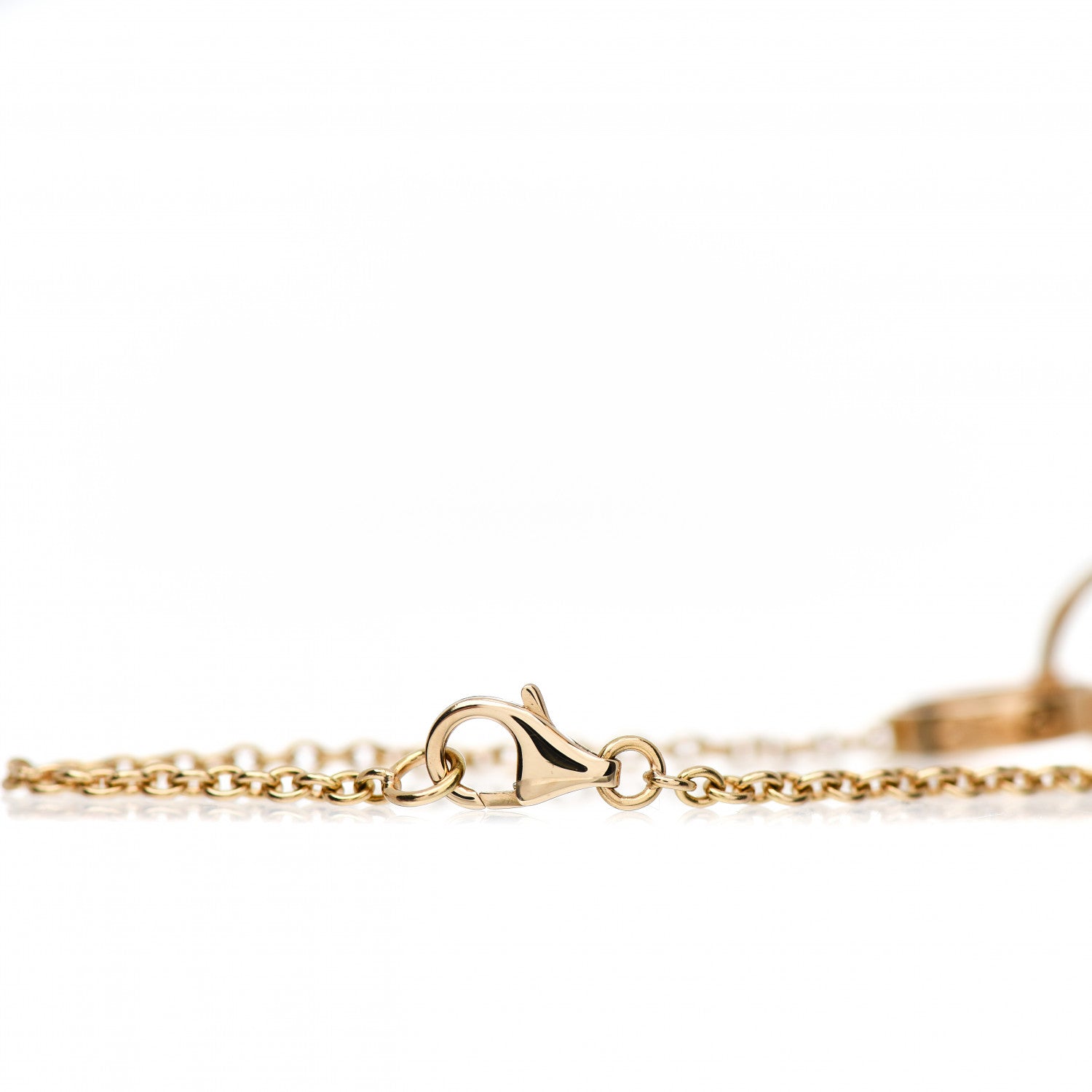 Cartier 18K Yellow Gold Interlocking LOVE Bracelet 3 of 5