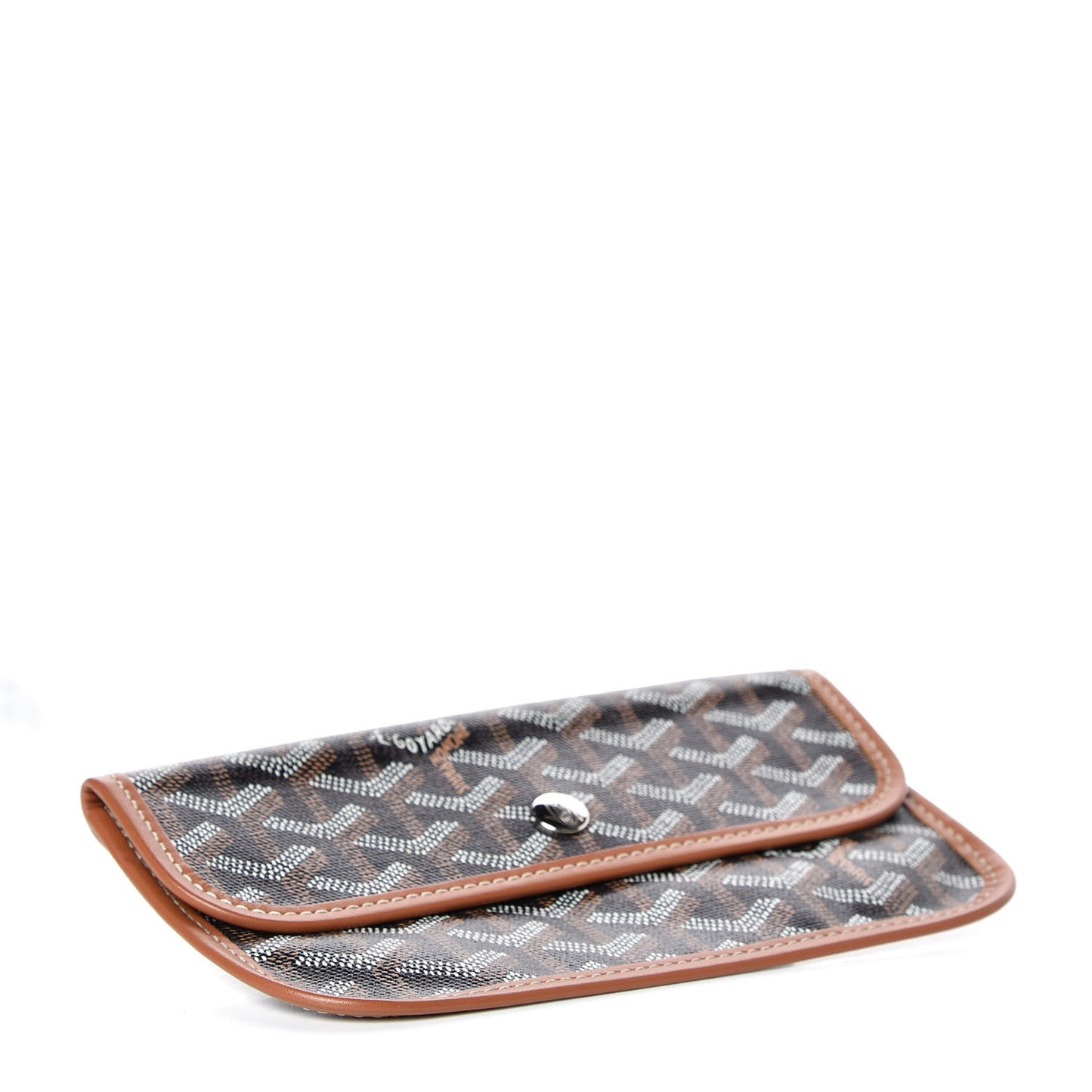 Goyardine Pouch Black Gold