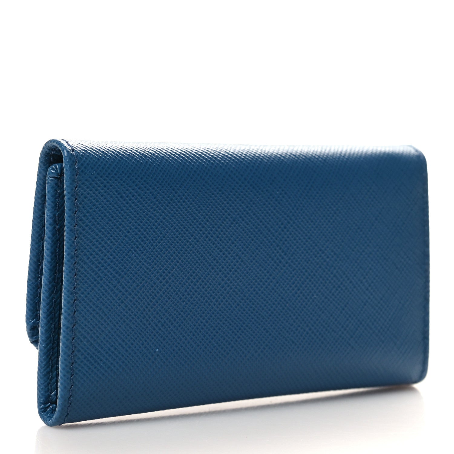 Prada Saffiano Fiocco 6 Key Holder Cobalto 3 of 7