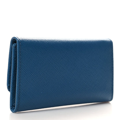 Prada Saffiano Fiocco 6 Key Holder Cobalto 3 of 7