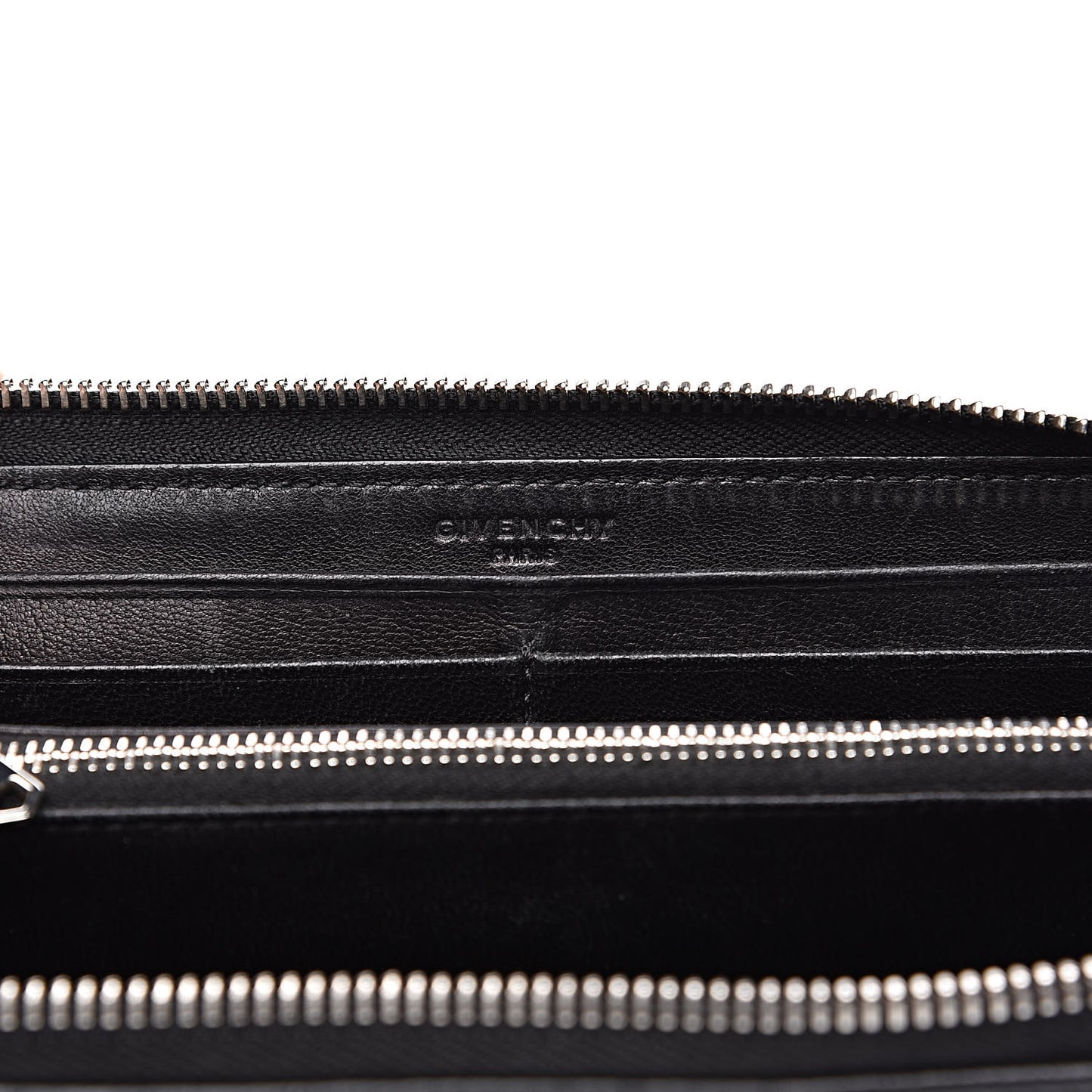 Sugar Goatskin Pandora Zip Around Wallet Black