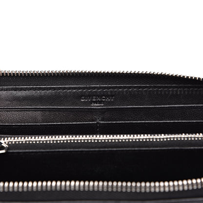 Givenchy Sugar Goatskin Pandora Zip Around Wallet Black 6 of 13