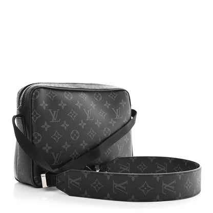 Louis Vuitton Taiga Monogram Eclipse Outdoor Messenger Black 3 of 9