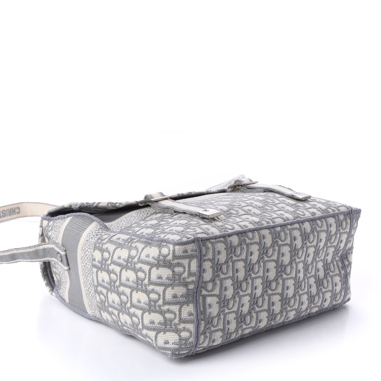 Christian Dior Oblique Medium Diorcamp Messenger Grey 4 of 11