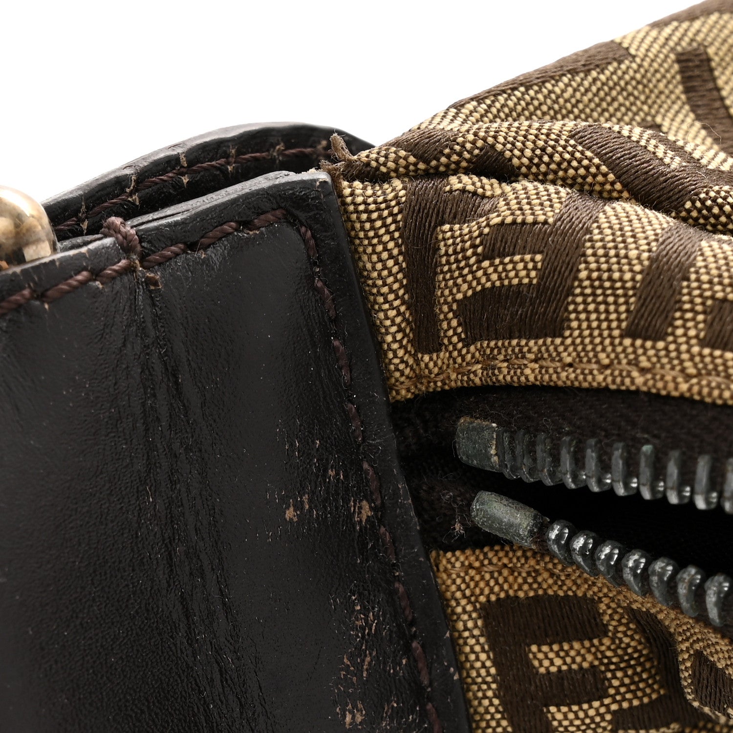 Fendi Zucchino Oyster Brown 11 of 14