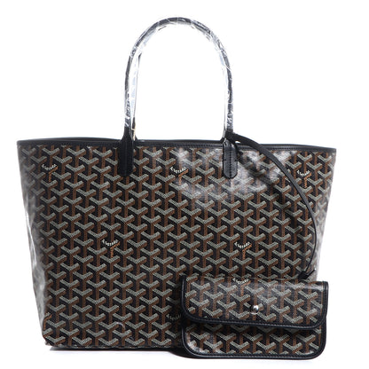 Goyard Goyardine Saint Louis PM Black 1 of 10