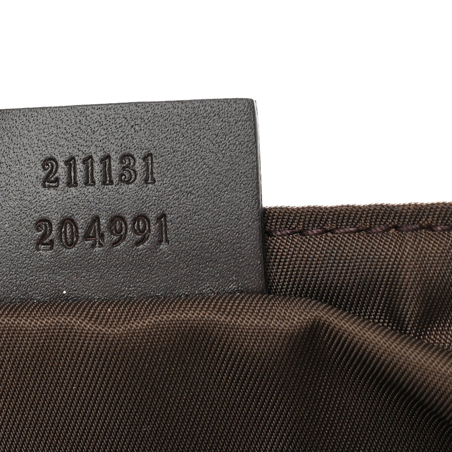 GG Plus Monogram Messenger Diaper Bag Dark Brown