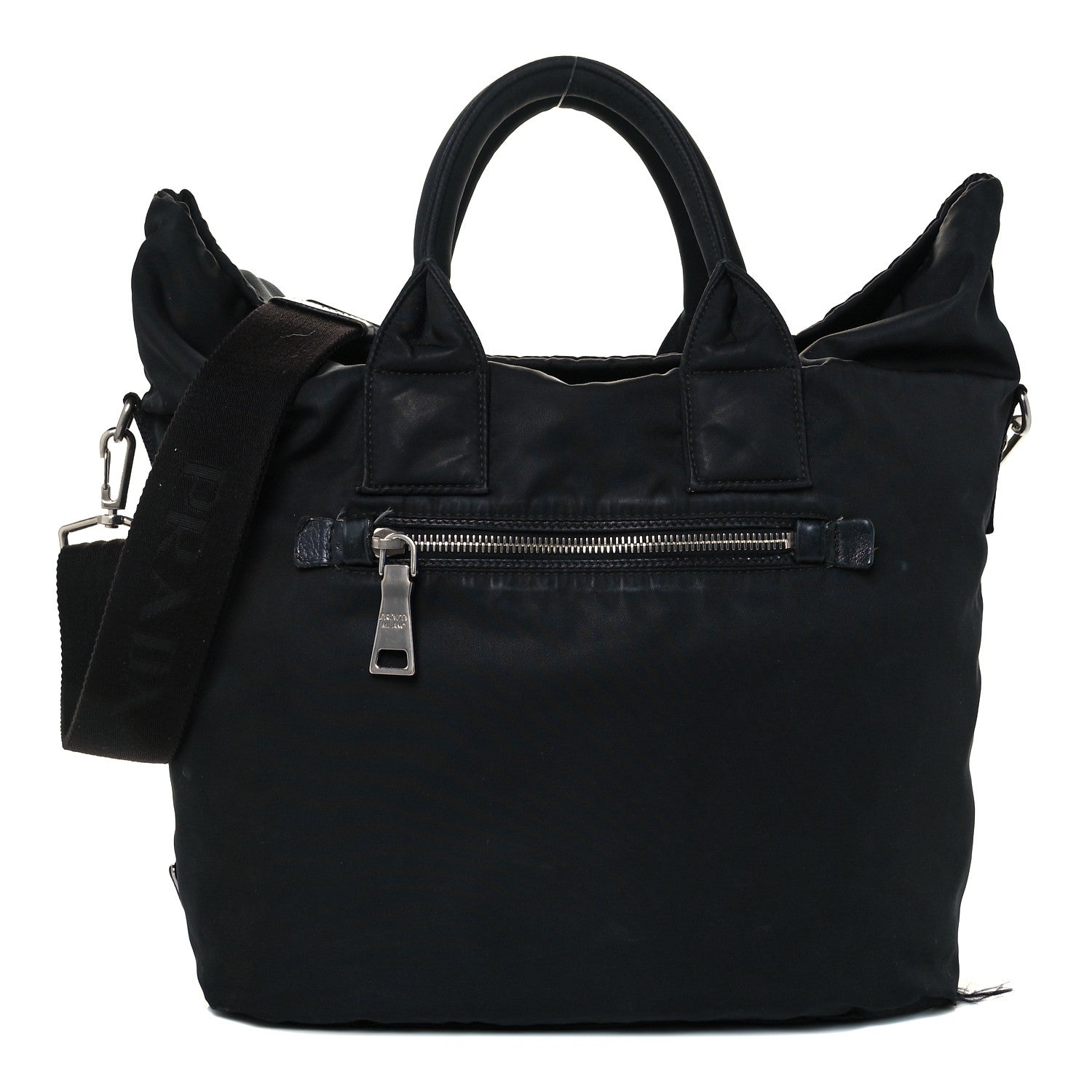Prada Tessuto Nylon Tote Black 1 of 10