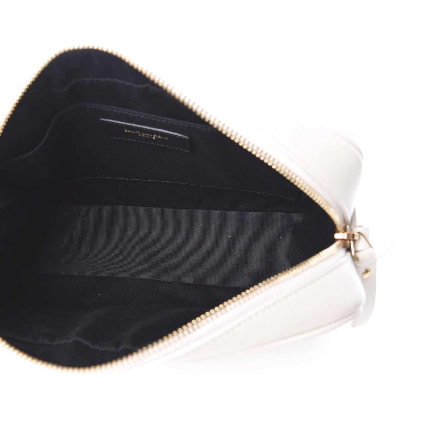 Calfskin Matelasse Monogram Lou Camera Bag Crema Soft