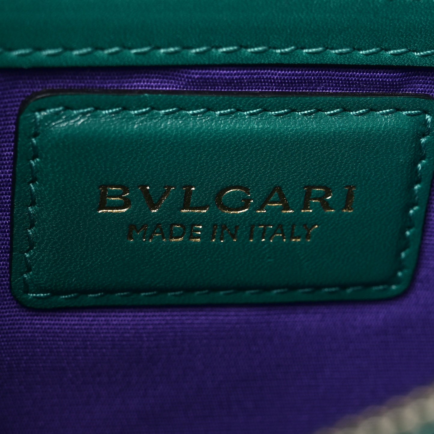 Calfskin Serpenti Forever Shoulder Bag Emerald Green
