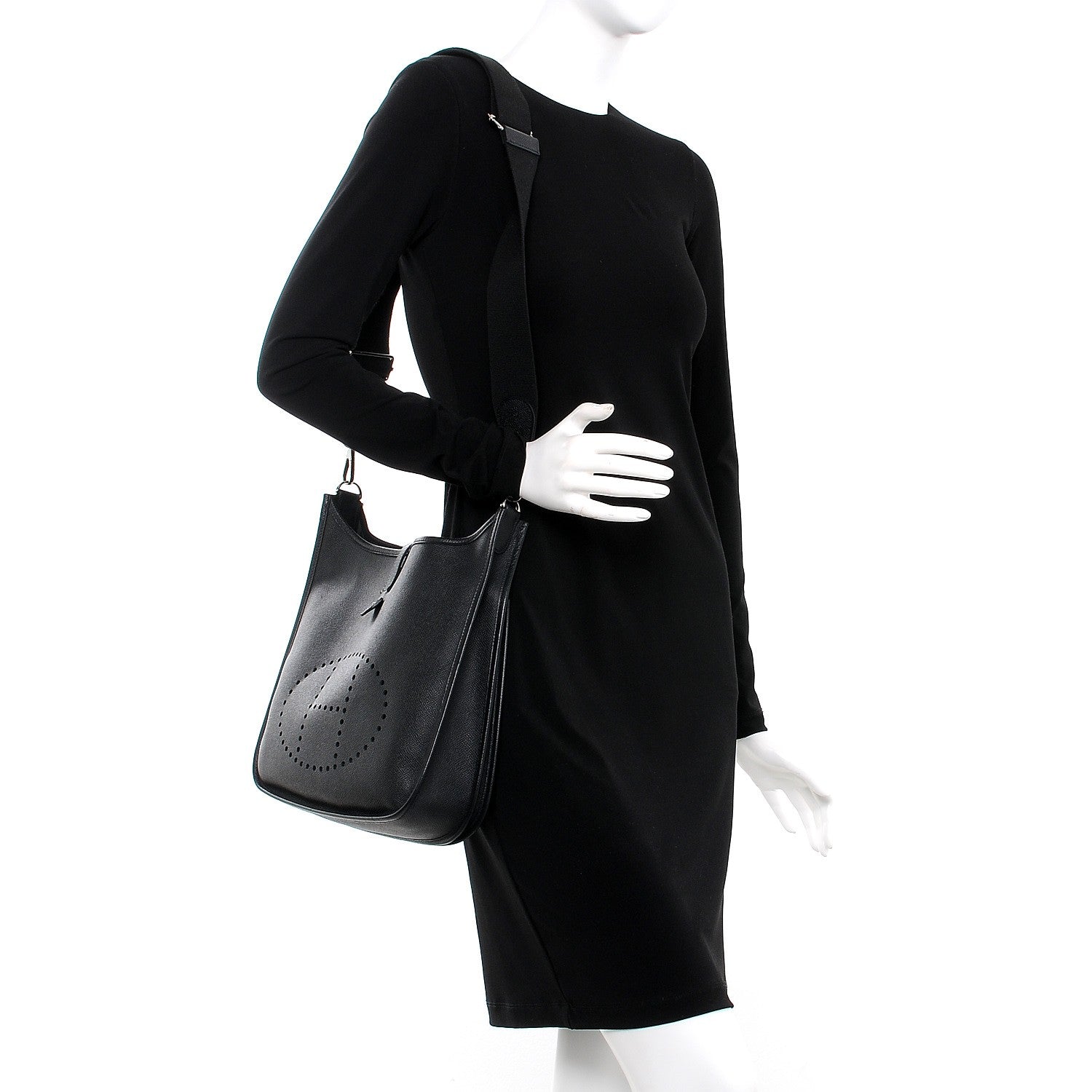 Hermes Epsom Evelyne III PM Black 2 of 8