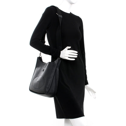 Hermes Epsom Evelyne III PM Black 2 of 8