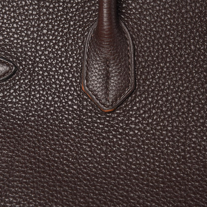 Hermes Togo Birkin 35 Chocolate 40 of 48