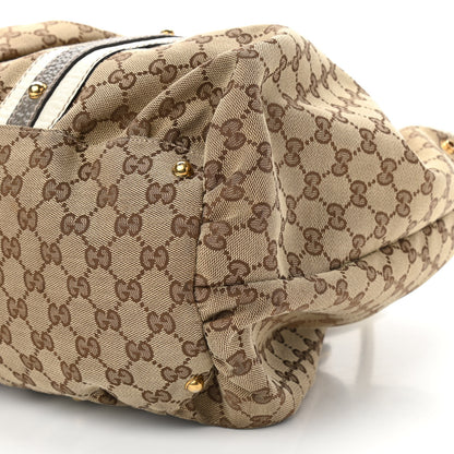 Gucci Monogram Medium Interlocking Icon Tote Ivory 9 of 16