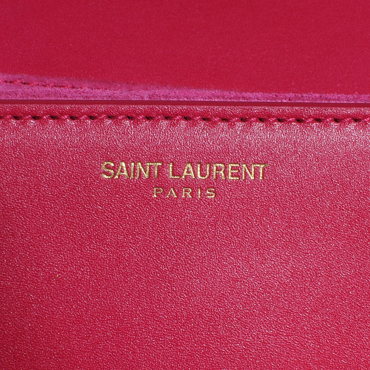Saint Laurent Lulu Clutch Pink 7 of 8
