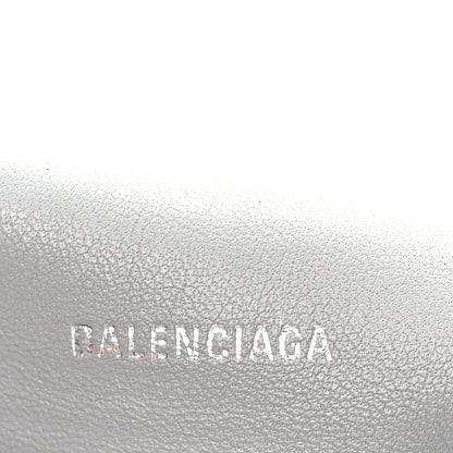 Balenciaga Crushed Calfskin Quilted Small Crush Chain Bag Silver 7 of 10